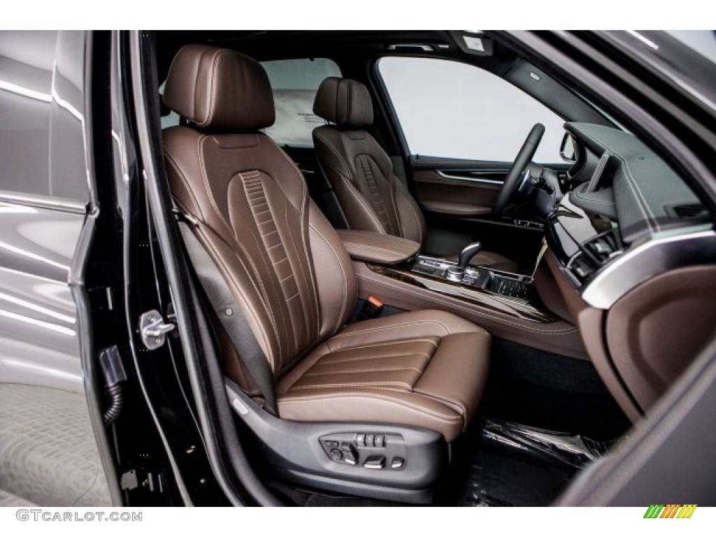 Mocha Interior 2017 BMW X5 xDrive35i Photo #119136110