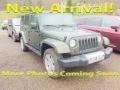 2008 Jeep Green Metallic Jeep Wrangler Unlimited Sahara 4x4 #119135383