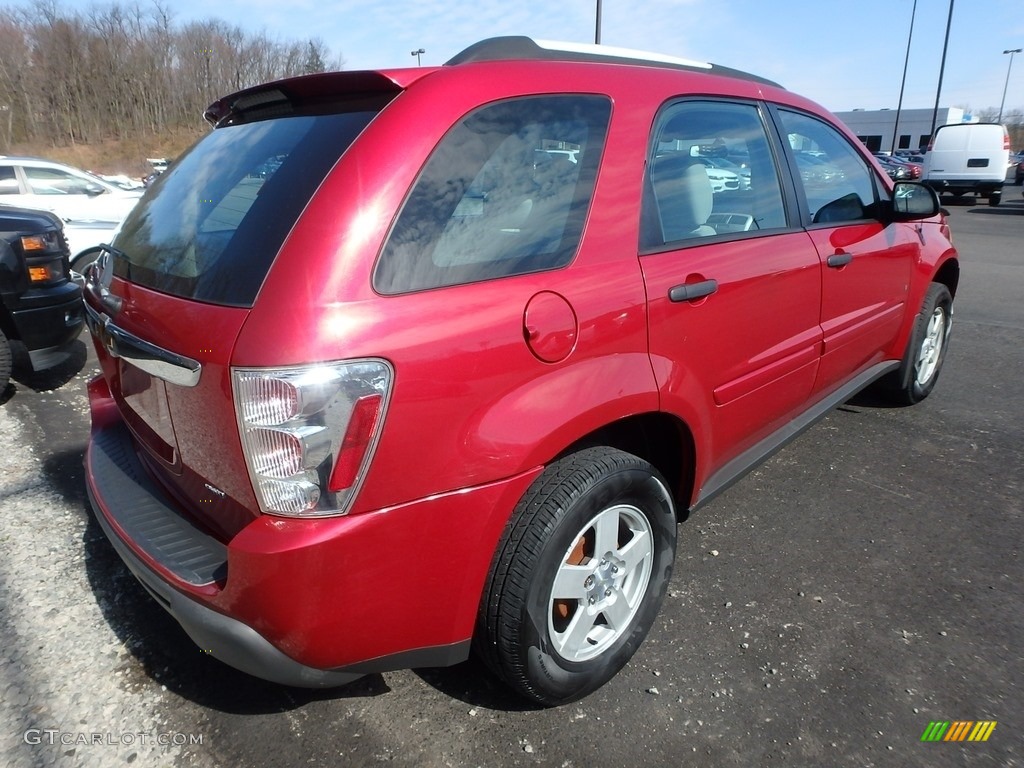 2006 Equinox LS AWD - Salsa Red Metallic / Light Gray photo #4