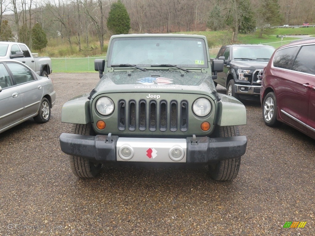 2008 Wrangler Unlimited Sahara 4x4 - Jeep Green Metallic / Dark Slate Gray/Med Slate Gray photo #2