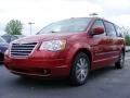 2009 Inferno Red Crystal Pearl Chrysler Town & Country Touring  photo #1