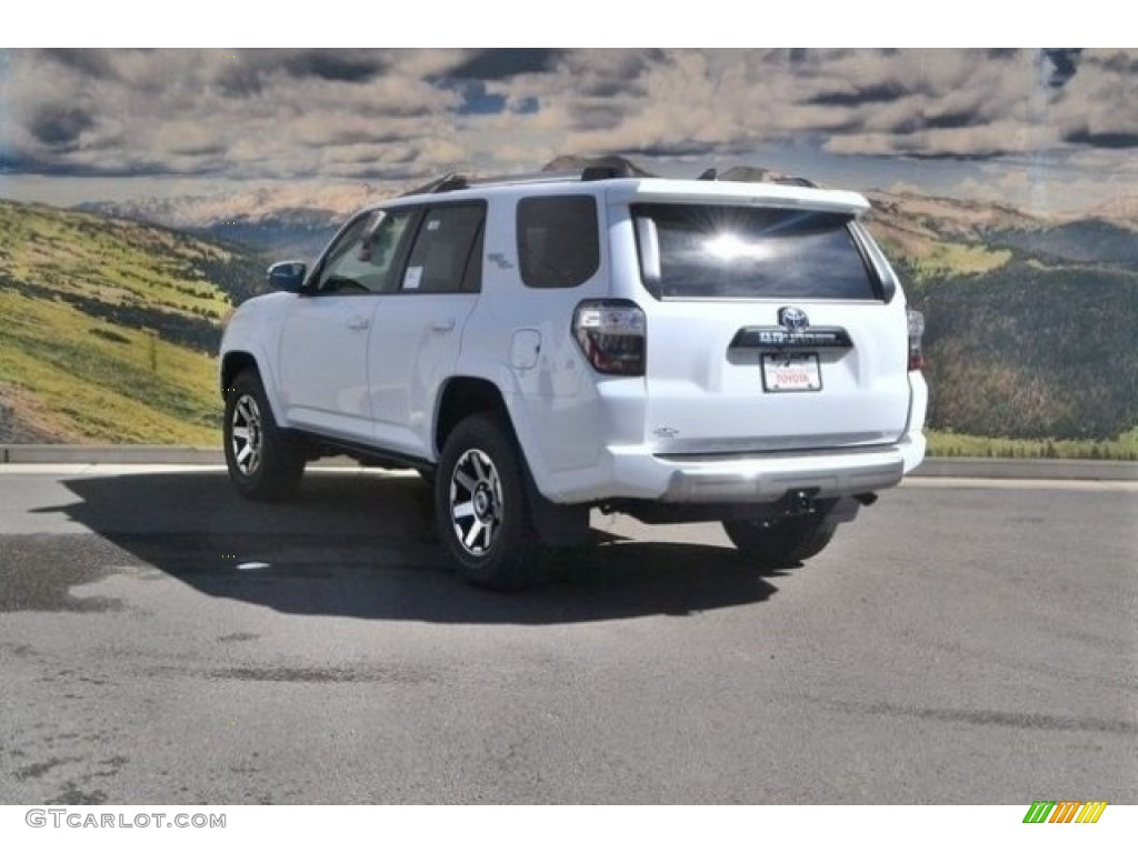 2017 4Runner TRD Off-Road Premium 4x4 - Super White / Black photo #3