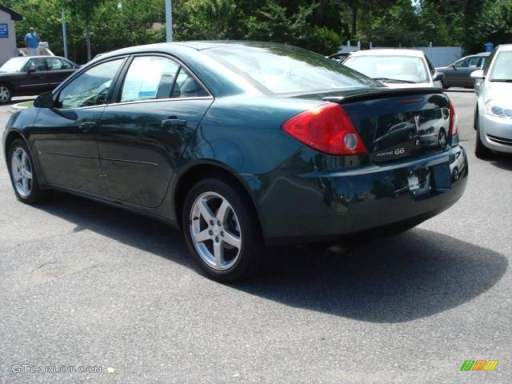 2007 G6 V6 Sedan - Emerald Green Metallic / Light Taupe photo #3