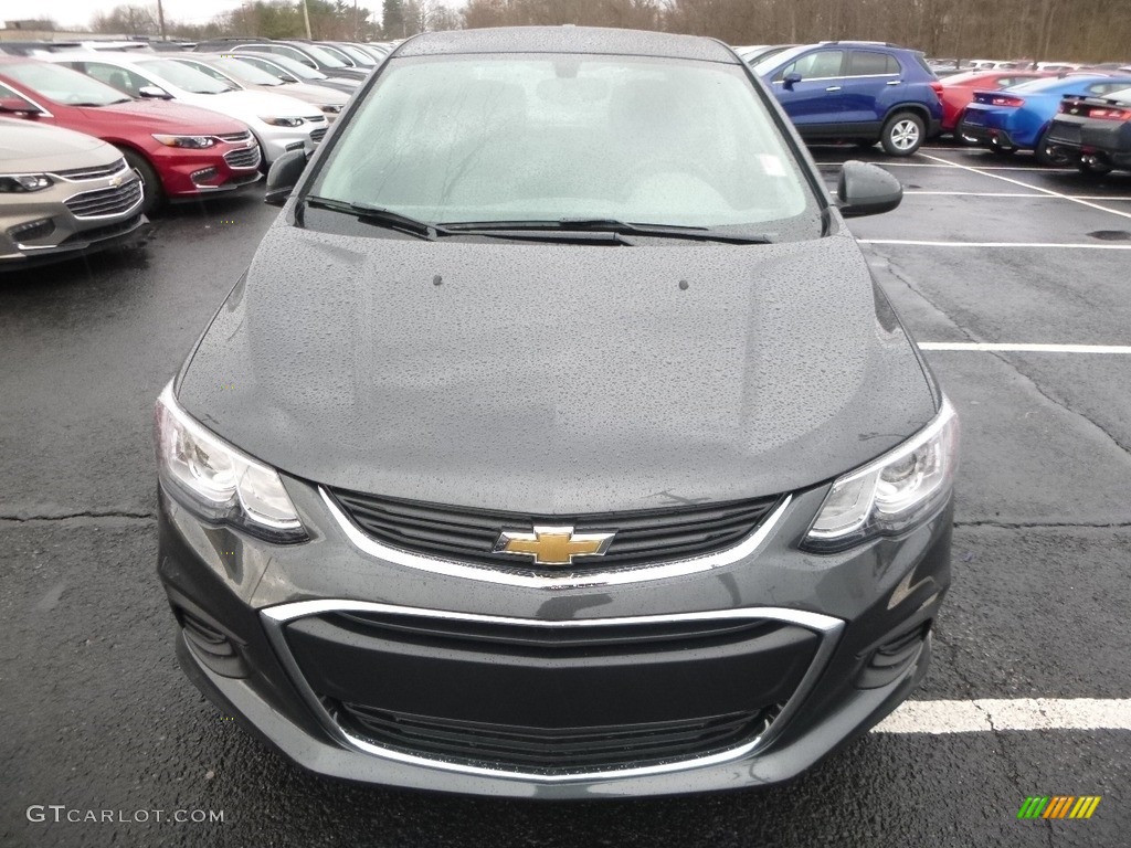 2017 Sonic LS Sedan - Nightfall Gray Metallic / Jet Black/Dark Titanium photo #2