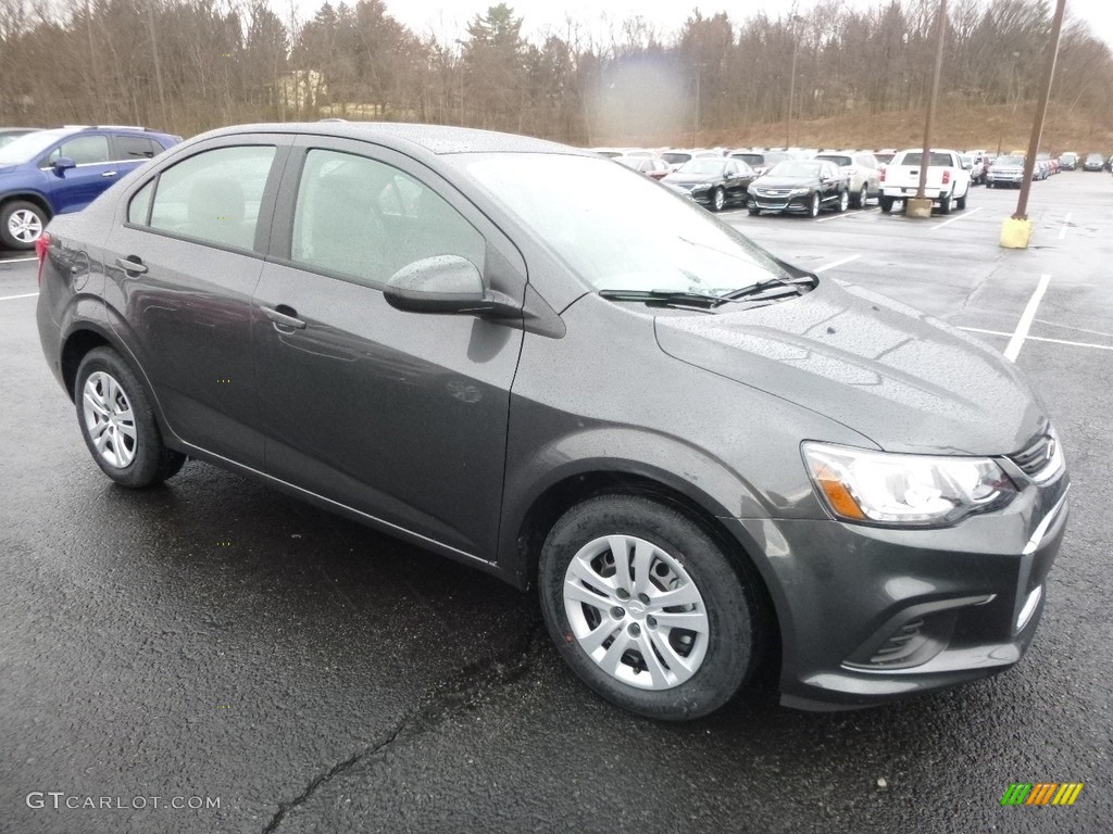 2017 Sonic LS Sedan - Nightfall Gray Metallic / Jet Black/Dark Titanium photo #3