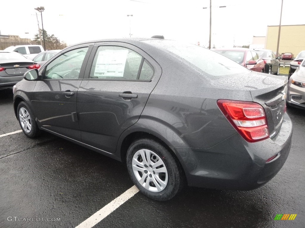 2017 Sonic LS Sedan - Nightfall Gray Metallic / Jet Black/Dark Titanium photo #8