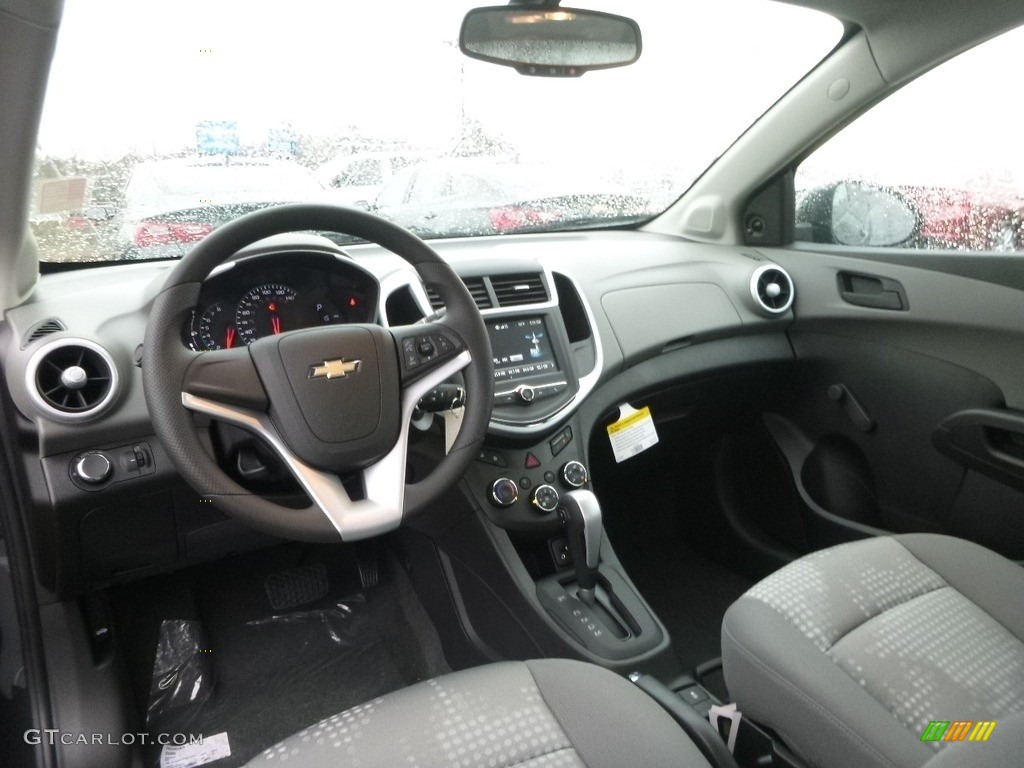 2017 Sonic LS Sedan - Nightfall Gray Metallic / Jet Black/Dark Titanium photo #13
