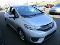 2015 Alabaster Silver Metallic Honda Fit LX  photo #7