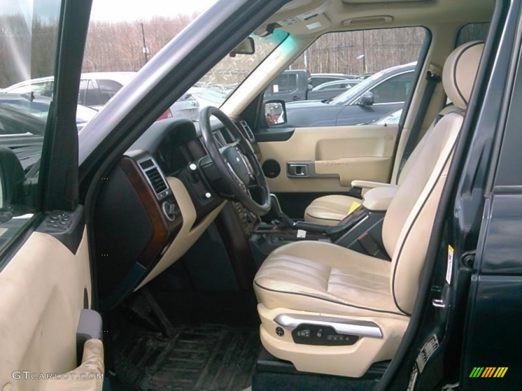 2004 Range Rover HSE - Adriatic Blue Metallic / Parchment/Navy photo #3