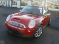 2006 Chili Red Mini Cooper S Convertible  photo #1