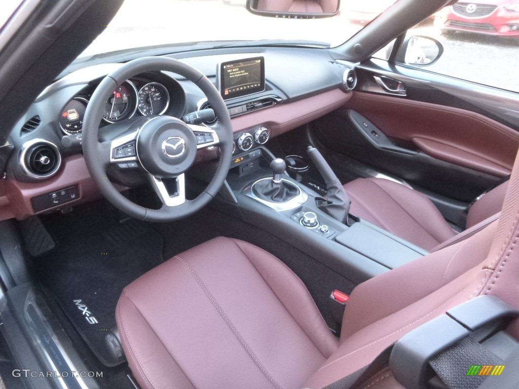 2017 Mazda MX-5 Miata RF Grand Touring Interior Color Photos