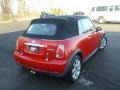 2006 Chili Red Mini Cooper S Convertible  photo #2