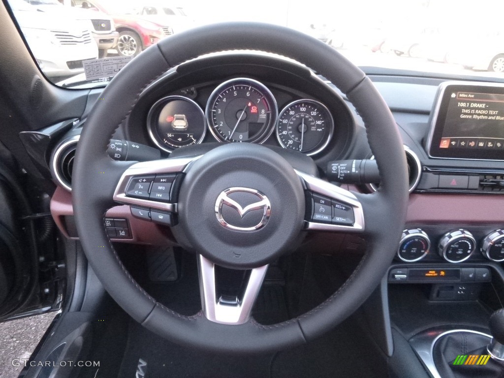 2017 Mazda MX-5 Miata RF Grand Touring Steering Wheel Photos