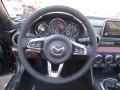 2017 Mazda MX-5 Miata RF Tan Interior Steering Wheel Photo