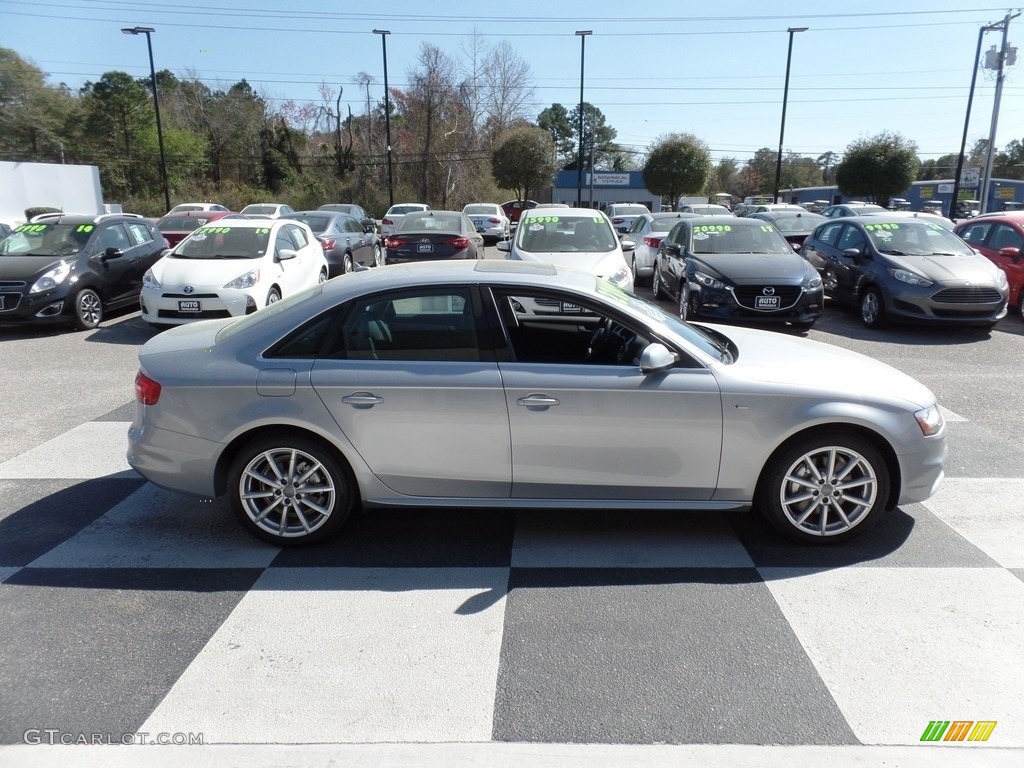 2016 A4 2.0T Premium - Florett Silver Metallic / Black photo #3