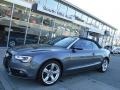 2013 Monsoon Gray Metallic Audi A5 2.0T quattro Cabriolet  photo #2