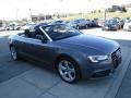 2013 Monsoon Gray Metallic Audi A5 2.0T quattro Cabriolet  photo #11