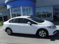 Taffeta White - Civic LX Sedan Photo No. 2