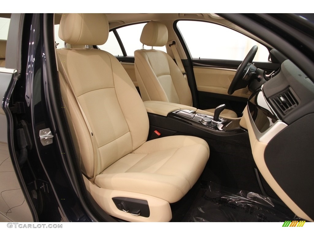 2016 5 Series 535i xDrive Sedan - Imperial Blue Metallic / Venetian Beige/Black photo #22