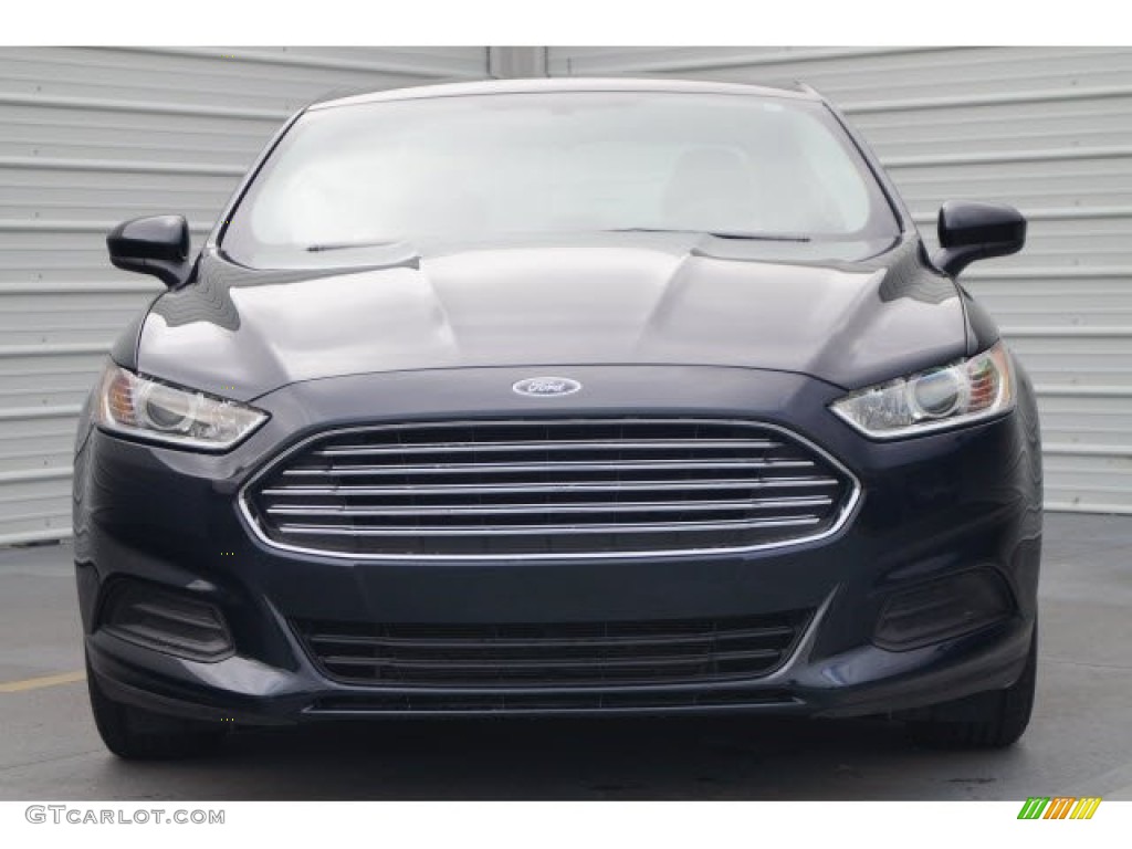 2014 Fusion S - Dark Side / Earth Gray photo #3