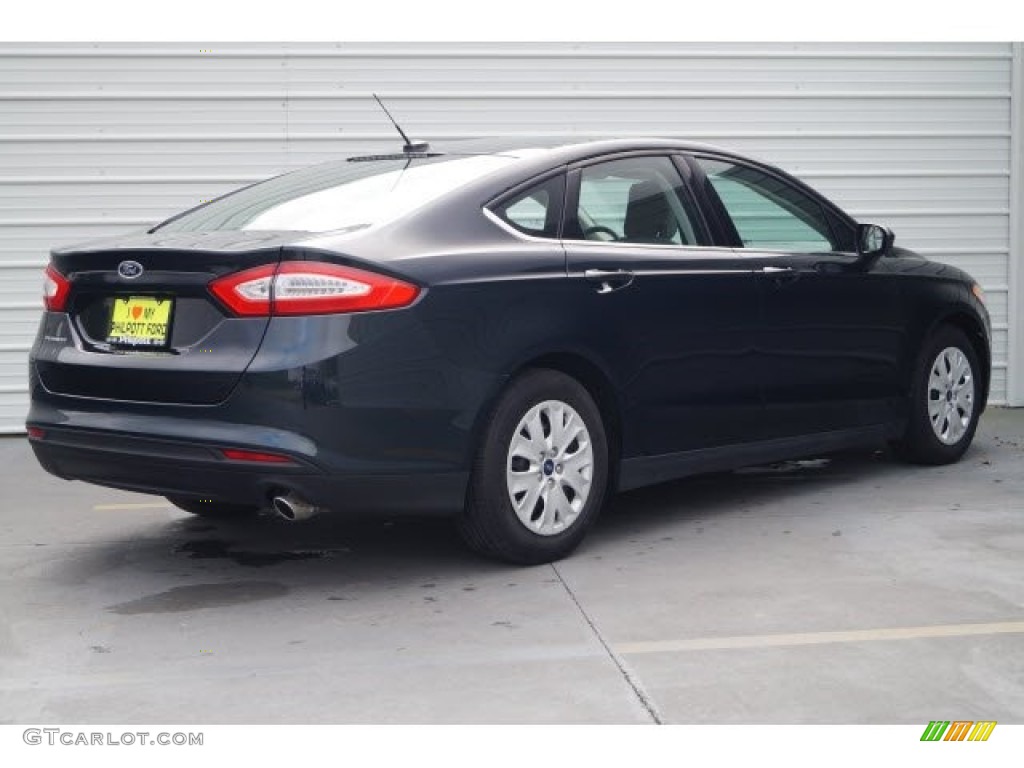 2014 Fusion S - Dark Side / Earth Gray photo #8