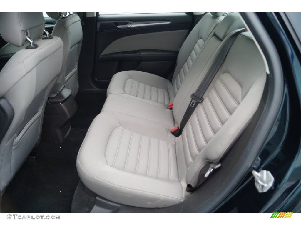 2014 Fusion S - Dark Side / Earth Gray photo #16