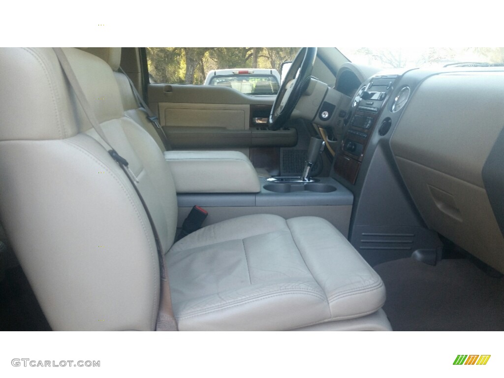 2004 F150 Lariat SuperCab - Black / Black photo #15