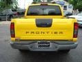 2001 Solar Yellow Nissan Frontier XE V6 Crew Cab 4x4  photo #3