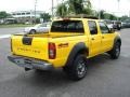 2001 Solar Yellow Nissan Frontier XE V6 Crew Cab 4x4  photo #4