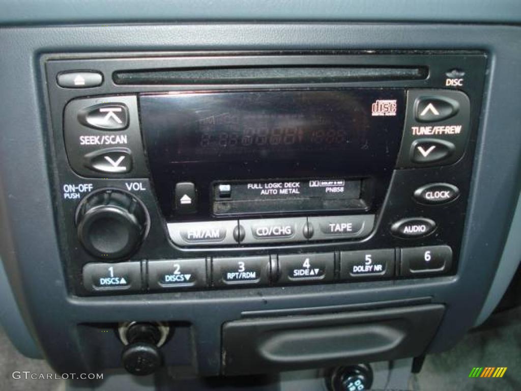2001 Frontier XE V6 Crew Cab 4x4 - Solar Yellow / Gray photo #12