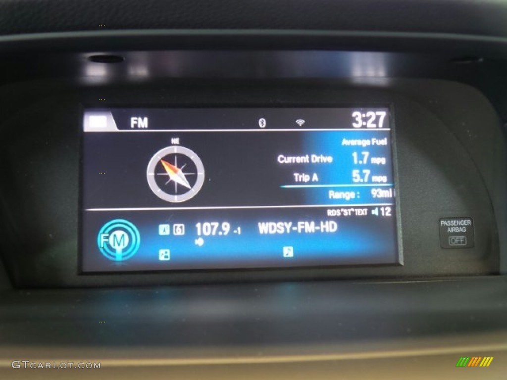 2017 Accord EX-L Sedan - Modern Steel Metallic / Black photo #25