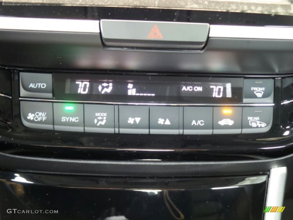 2017 Accord EX-L Sedan - Modern Steel Metallic / Black photo #29