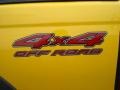 2001 Solar Yellow Nissan Frontier XE V6 Crew Cab 4x4  photo #20