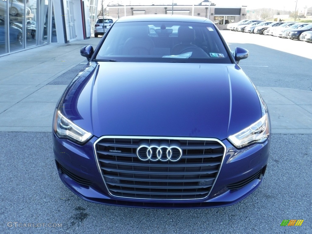 2016 A3 2.0 Premium quattro - Scuba Blue Metallic / Chestnut Brown photo #6