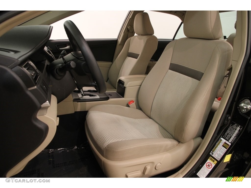 2014 Camry LE - Attitude Black Metallic / Ivory photo #5