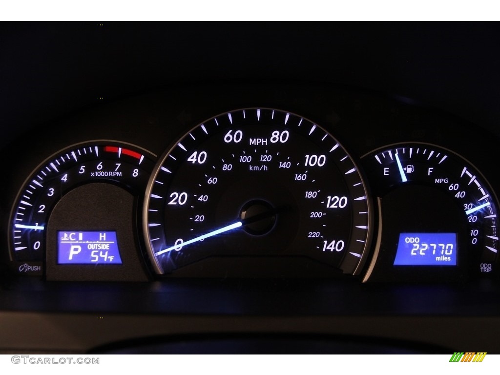 2014 Camry LE - Attitude Black Metallic / Ivory photo #7