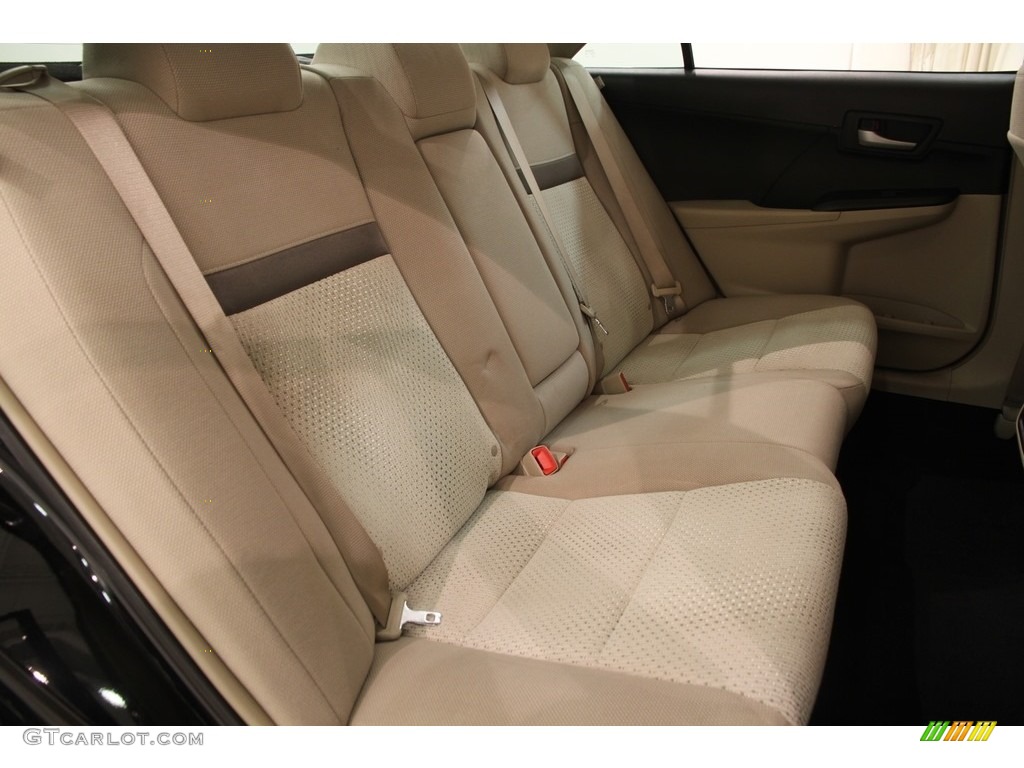 2014 Camry LE - Attitude Black Metallic / Ivory photo #14