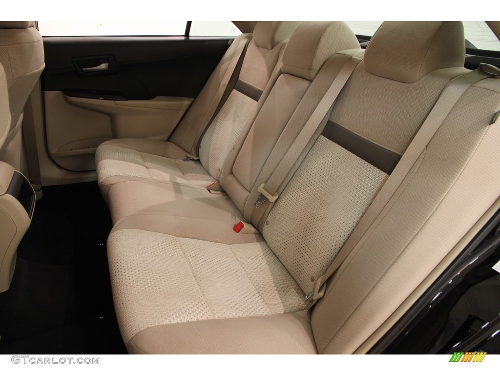 2014 Camry LE - Attitude Black Metallic / Ivory photo #15