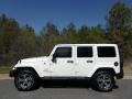 2017 Bright White Jeep Wrangler Unlimited Sahara 4x4  photo #1