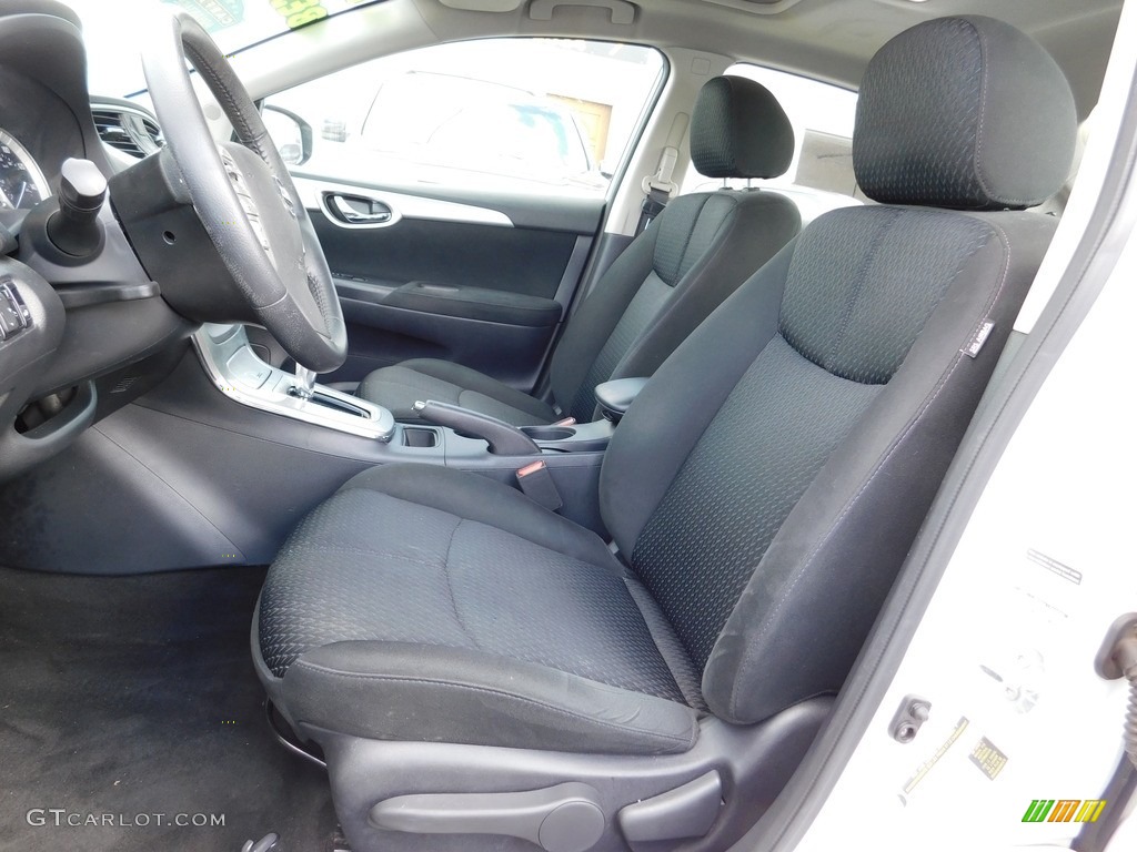 2014 Sentra SR - Aspen White / Charcoal photo #12