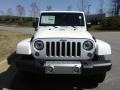2017 Bright White Jeep Wrangler Unlimited Sahara 4x4  photo #3