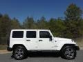 2017 Bright White Jeep Wrangler Unlimited Sahara 4x4  photo #5
