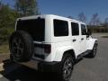 2017 Bright White Jeep Wrangler Unlimited Sahara 4x4  photo #6