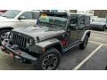 2016 Granite Crystal Metallic Jeep Wrangler Unlimited Rubicon Hard Rock 4x4  photo #1