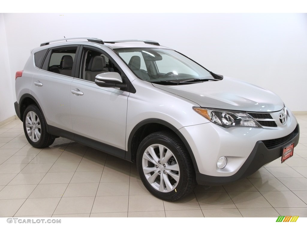 2014 RAV4 Limited AWD - Classic Silver Metallic / Ash photo #1