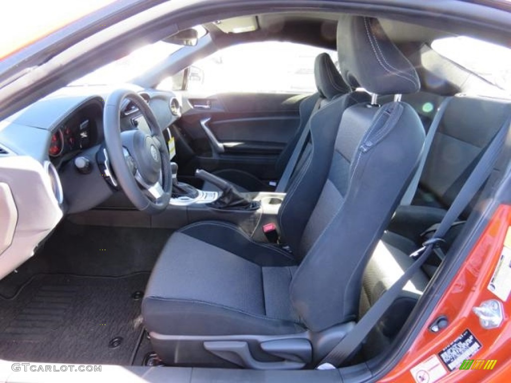 Black Interior 2017 Toyota 86 Standard 86 Model Photo #119154584