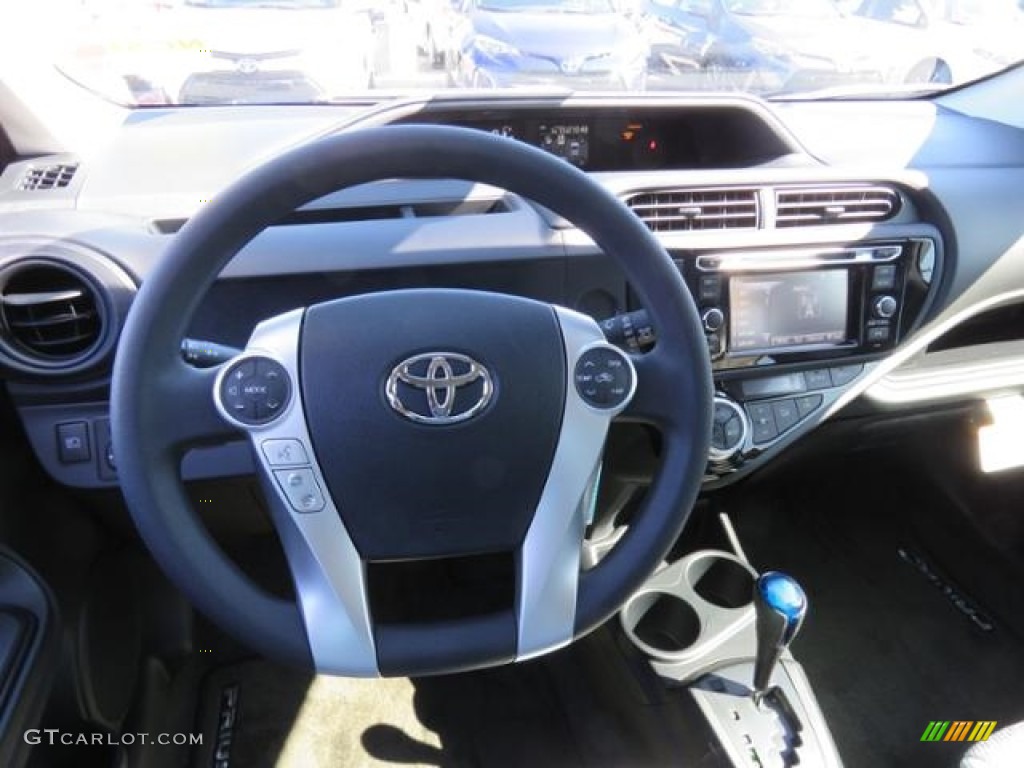 2017 Prius c One - Moonglow / Gray photo #5