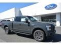 Lithium Gray 2017 Ford F150 XLT SuperCab 4x4 Exterior