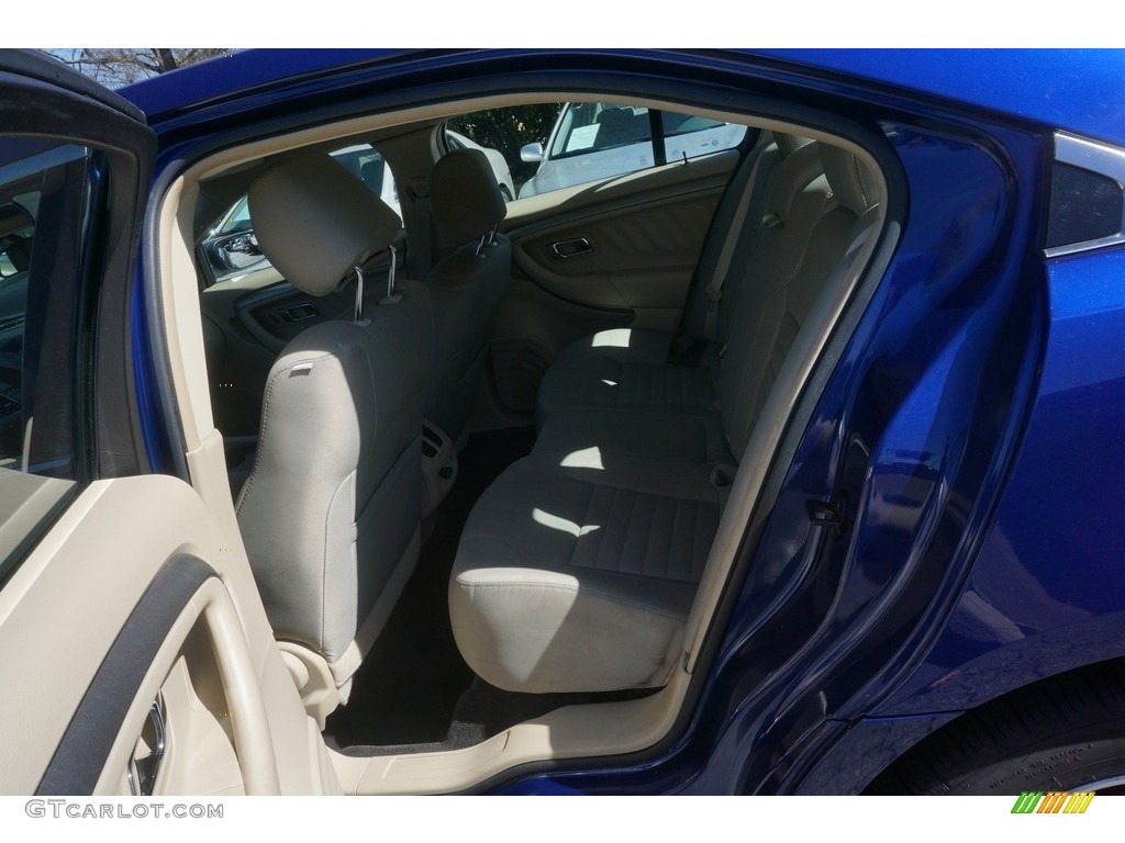2013 Taurus SE - Deep Impact Blue Metallic / Dune photo #9