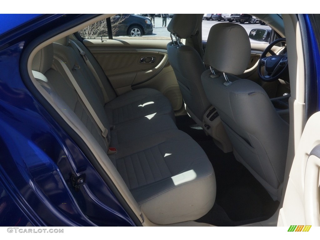 2013 Taurus SE - Deep Impact Blue Metallic / Dune photo #11